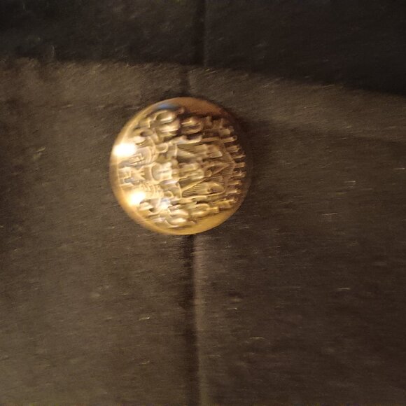 DKNY Chic & Tailored Black Wool Peacoat 2 - Picture 11 of 15